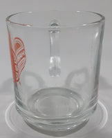 Harvey's Restaurant 3 1/2" Tall Clear Glass Coffee Mug Cup