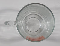 Harvey's Restaurant 3 1/2" Tall Clear Glass Coffee Mug Cup