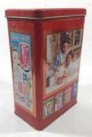 Kool-Aid Sugar Sweetened Soft Drink Mix 8" Tall Tin Metal Container