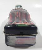 2003 Coca-Cola Coke Soda Pop Bottle Shaped Embossed Tin Container