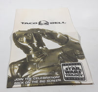 1996 Taco Bell Special Edition The Star Wars Trilogy Join The Celebration! Back On The Big Screen C-3PO Paper Takeout Bag