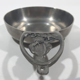 Vintage Ivan H. Crowell Christmas 1978 Little Drummer Boy #528 Hand Made Single Handle Pewter Metal Porringer Pottinger Bowl Signed
