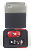 Action Racing The Coca Cola Racing Family Coke Polar Bear NASCAR Dale Earnhardt Sr #1 and Jr #1 1995-98 Monte Carlo Black and Red 1/64 Scale Die Cast Toy Car Vehicles 2 Car Set in Tin Metal Container