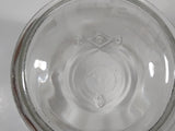 Vintage Nabob Brand Coffee 7" Tall Embossed Glass Jar
