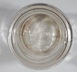 Antique Schram St. Louis Automatic Sealer B 6 3/4" Tall Embossed Glass Canning Jar