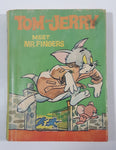 Vintage 1967 Whitman A Big Little Book Metro-Goldwyn-Mayer Tom and Jerry Meet Mr. Fingers Paper Cover Book 5752-2