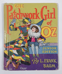 1939 Rand McNally The Patchwork Girl of Oz Junior Edition By L. Frank Baum Hard Cover Book 302