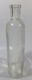 Antique Lydia E Pinkham's Medicine 8 1/8" Tall 14 1/2 Ozs Heavy Embossed Glass Bottle