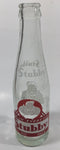 Very Rare Vintage Stubby "Zip In Every Sip" "A Jolly Good Mixer" 7 Fl. Oz. ACL Glass Soda Pop Beverage Bottle Chipped Rim