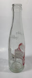 Very Rare Vintage Stubby "Zip In Every Sip" "A Jolly Good Mixer" 7 Fl. Oz. ACL Glass Soda Pop Beverage Bottle Chipped Rim