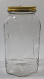 Rare Vintage Dyson's Ltd. Pickles 7" Tall 24 Fl Oz Embossed Glass Jar with Lid Winnipeg Manitoba Brighton Ontario