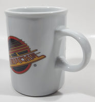 Rare Version 1993 Danesco Vancouver Canucks NHL Ice Hockey Team Hockey Sketch Ceramic Coffee Mug Cup