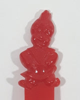 Vintage Nabob Tea Mascot 5 3/4" Long Red Plastic Measuring Cup