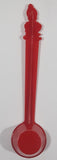 Vintage Nabob Tea Mascot 5 3/4" Long Red Plastic Measuring Cup