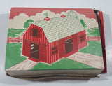 Vintage Frank Martin Company Plasticville Barn O Scale Farm Building Plastic Toy with Box Made in Canada