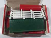 Vintage Frank Martin Company Plasticville Barn O Scale Farm Building Plastic Toy with Box Made in Canada