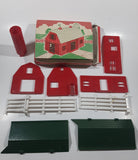 Vintage Frank Martin Company Plasticville Barn O Scale Farm Building Plastic Toy with Box Made in Canada