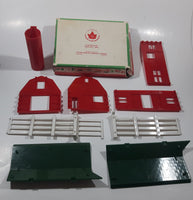 Vintage Frank Martin Company Plasticville Barn O Scale Farm Building Plastic Toy with Box Made in Canada