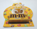 1991 Mars Inc. M & M's Brand Chocolate Candies Peanut 3 1/2" Tall Yellow Character Toy Handy Dispenser Figure New in Package