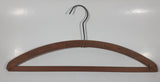 Rare Antique Hebden Service Inc Edgewood Rhode Island Quality Cleansers & Dyers 16 1/4" Wide Wood Clothing Coat Hanger