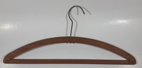 Rare Antique Hebden Service Inc Edgewood Rhode Island Quality Cleansers & Dyers 16 1/4" Wide Wood Clothing Coat Hanger