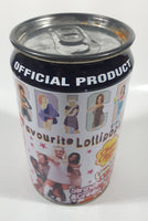 1997 Chupa Chups Spice Girls Official Product Favourite Lollipops 6" Tall Metal Soda Can