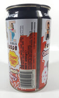 1997 Chupa Chups Spice Girls Official Product Favourite Lollipops 6" Tall Metal Soda Can