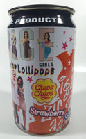 1997 Chupa Chups Spice Girls Official Product Favourite Lollipops 6" Tall Metal Soda Can