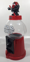 2012 Mars Inc M & M's Chocolate Candies Star Wars Darth Maul Character Red 11" Tall Plastic Candy Dispenser