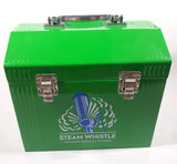 Drink Steam Whistle Pilsner Canada's Pilsner Beer Bright Green Metal Lunch Box