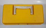 Vintage 1965 Zebco United Features Syndicate Peanuts Snoopy Catch 'Em Box Yellow Plastic Fishing Tackle Box