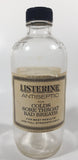 Antique Lambert Pharmacal Co Canada Ltd Toronto Listerine Antiseptic For Colds Sore Throat Bad Breath 6 3/4" Tall Glass Medicine Bottle