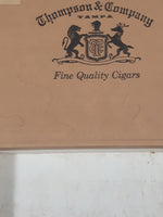 Vintage Thompson & Company Tampa Fine Quality Cigars 50 Cigars Cardboard Box