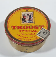 Vintage Troost Special Cavendish Smoking Tobacco Net Weight 4 OZ Tin Metal Can