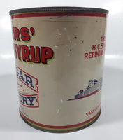 Vintage Rogers Syrup Golden Sugar Vancouver, B.C. Sugar Refinery 5lb Tin Metal Can