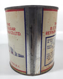 Vintage Rogers Syrup Golden Sugar Vancouver, B.C. Sugar Refinery 5lb Tin Metal Can