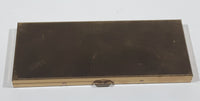 Leonard by Towle Gold Plated Travel Size Cribbage Board and 6 Peg Game Set
