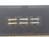 Leonard by Towle Gold Plated Travel Size Cribbage Board and 6 Peg Game Set