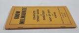 1949 Milwaukee Map Service Know Milwaukee Complete Street Guide And Directory With Map Of City And Suburbs