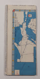 1955-56 Edition AAA American Automobile Association Road Map of Michigan