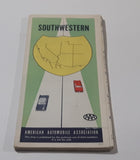 1961 AAA American Automobile Association Road Map of Southwestern USA