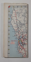 1961 AAA American Automobile Association Road Map of Southwestern USA