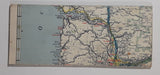 1952 AAA American Automobile Association Road Map of Oregon and Washington