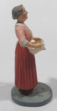 Vintage 1966 Franklin Mint Loew's Ren. MGM The Wizard Of Oz Auntie Em 4" Tall Resin Figurine