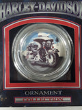 1999 Cavanagh Harley Davidson Motor Cycle Ornament Collection 2 3/4" Hanging Christmas Tree Ornament New in Box