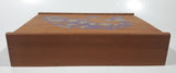 Purple Spirit Salmon Fish Native Aboriginal Art 8 1/2" Long Wood Box with Sliding Lid