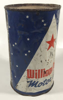 Vintage North Star Oil Limited William Penn Motor Oil One Quart 6 5/8" Tall Metal Can