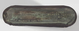 Antique Briggs Pipe Mixture "When a Feller Needs A Friend" 4 1/2" Tall Tin Metal Tobacco Can