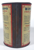 Antique James Weir Company Ltd Toronto Hippo Oil Permanent Pliable 4 1/2" Tall Metal Oil Can FULL