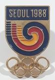 1988 Seoul Olympics Enamel Metal Lapel Pin